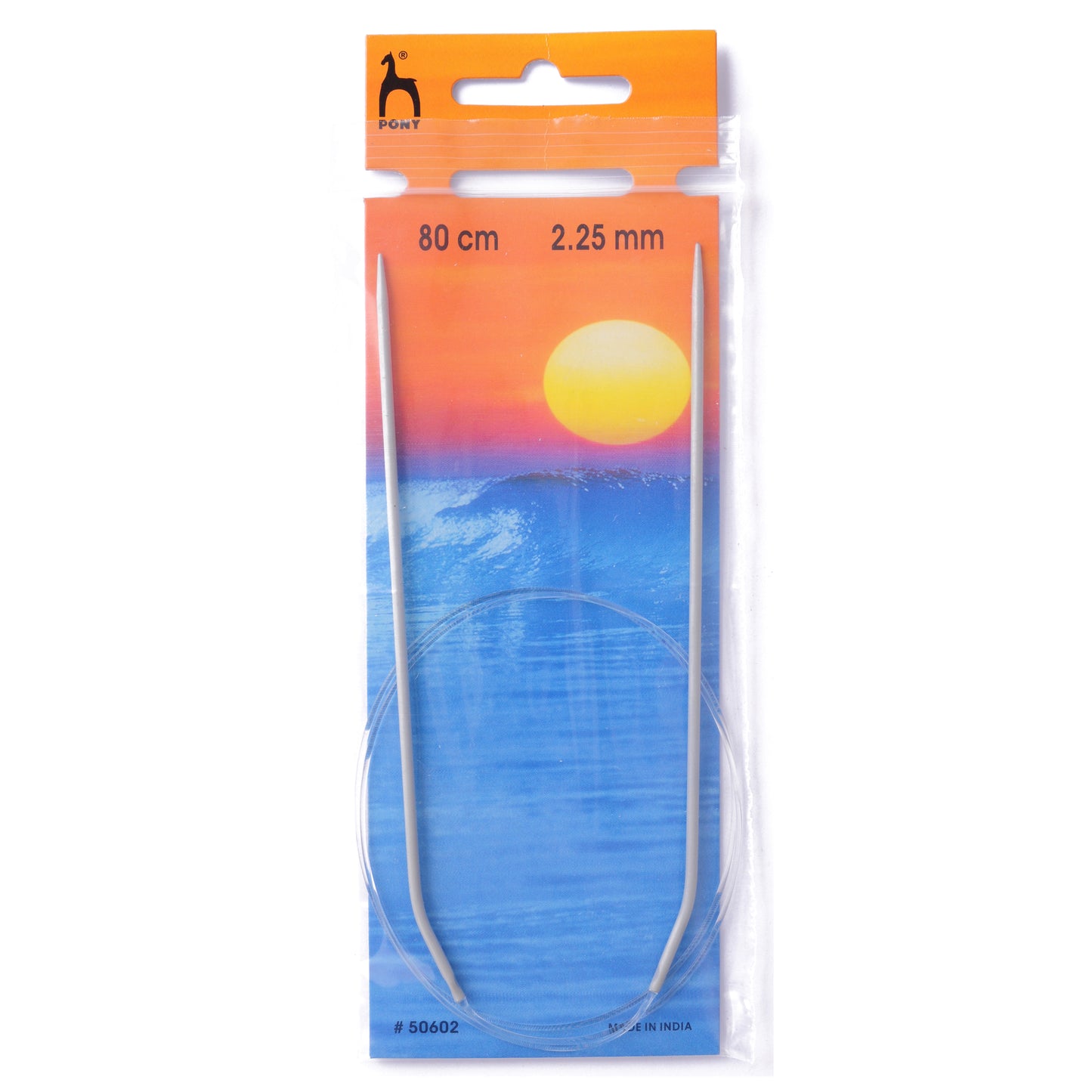 80 cm knitting needles circular fixed Pony Classic