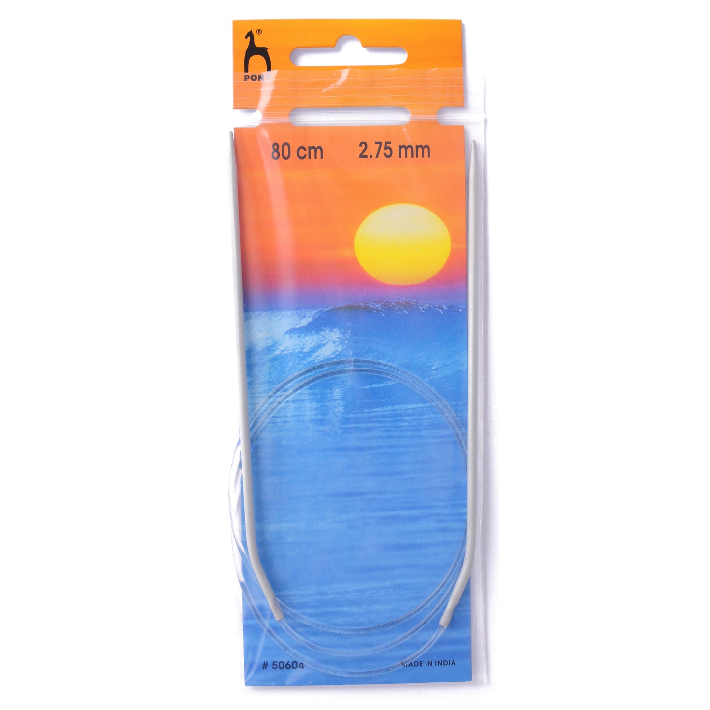80 cm knitting needles circular fixed Pony Classic