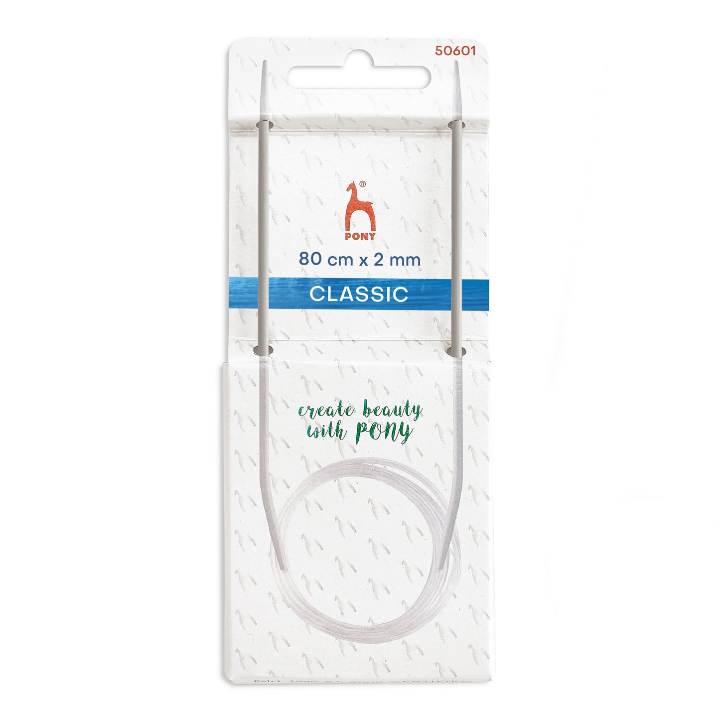 80 cm knitting needles circular fixed Pony Classic