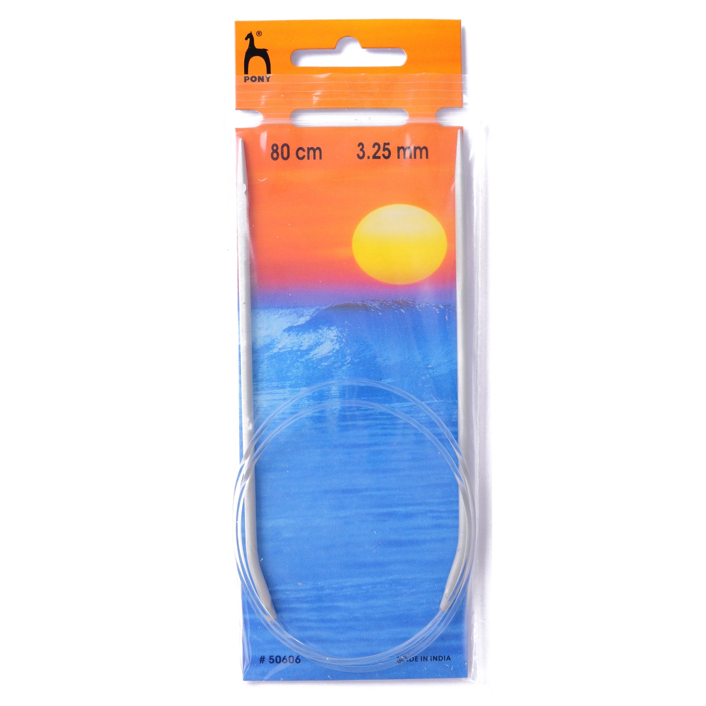 80 cm knitting needles circular fixed Pony Classic