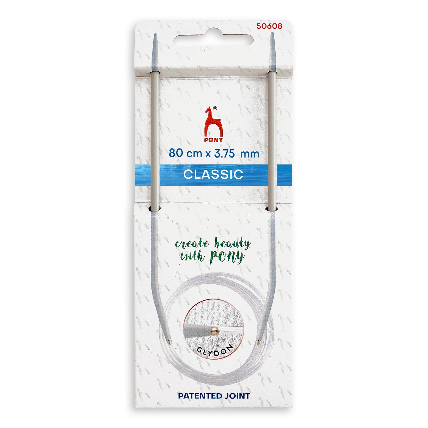 80 cm knitting needles circular fixed Pony Classic