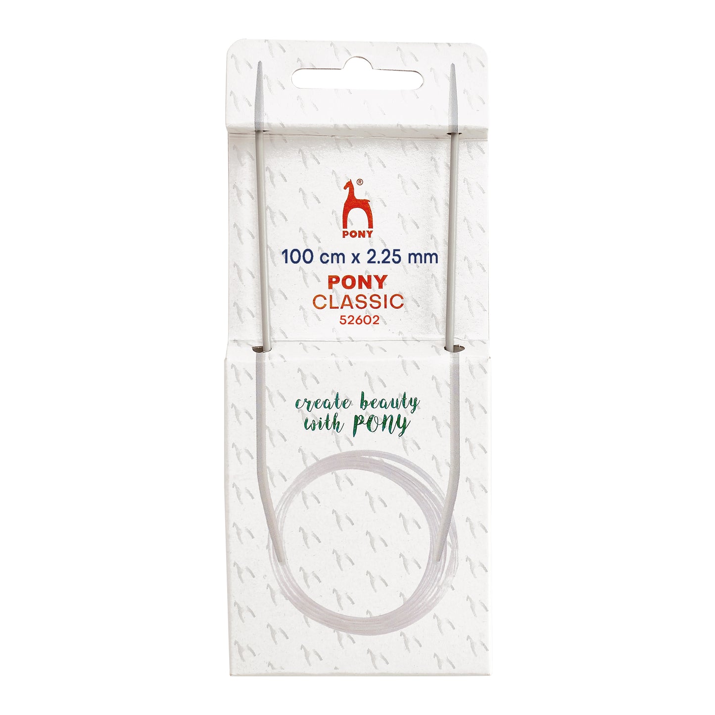 100 cm knitting needles circular fixed Pony Classic