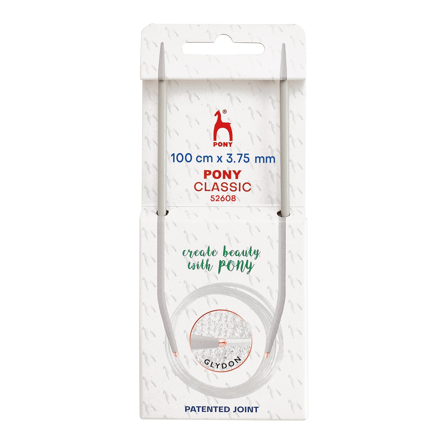 100 cm knitting needles circular fixed Pony Classic