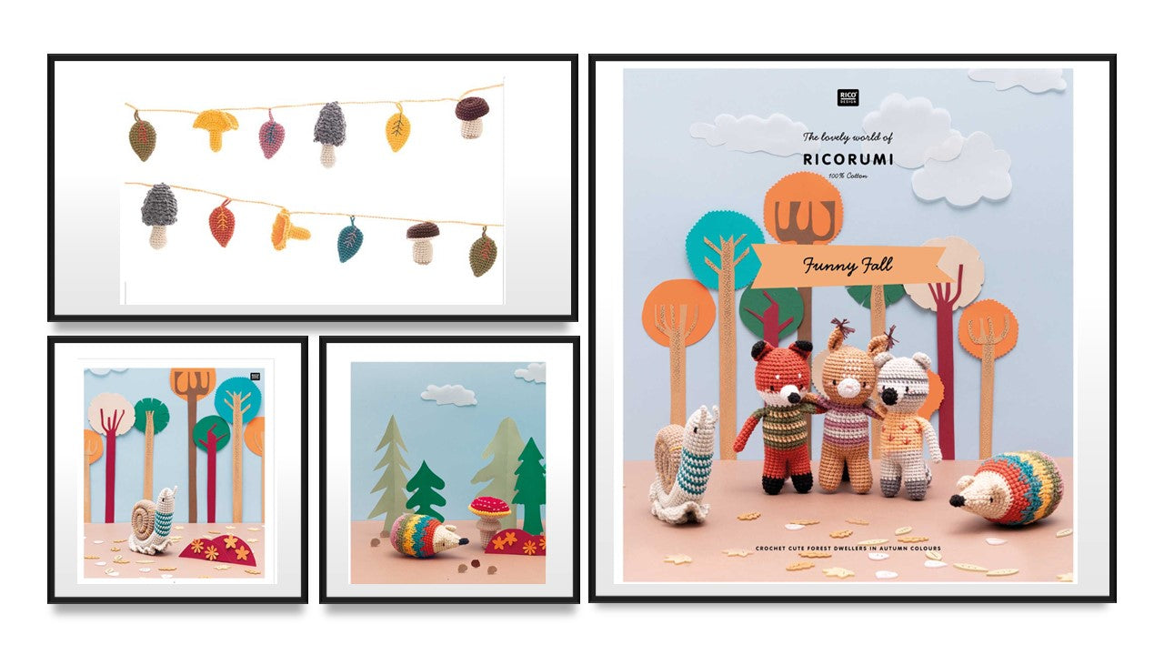 Ricorumi crochet pattern books - SALE