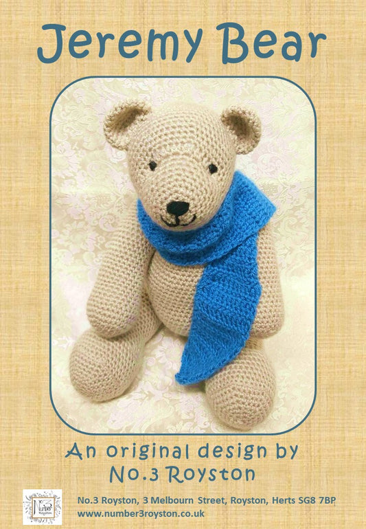 Jeremy Bear Pattern by No.3 Royston