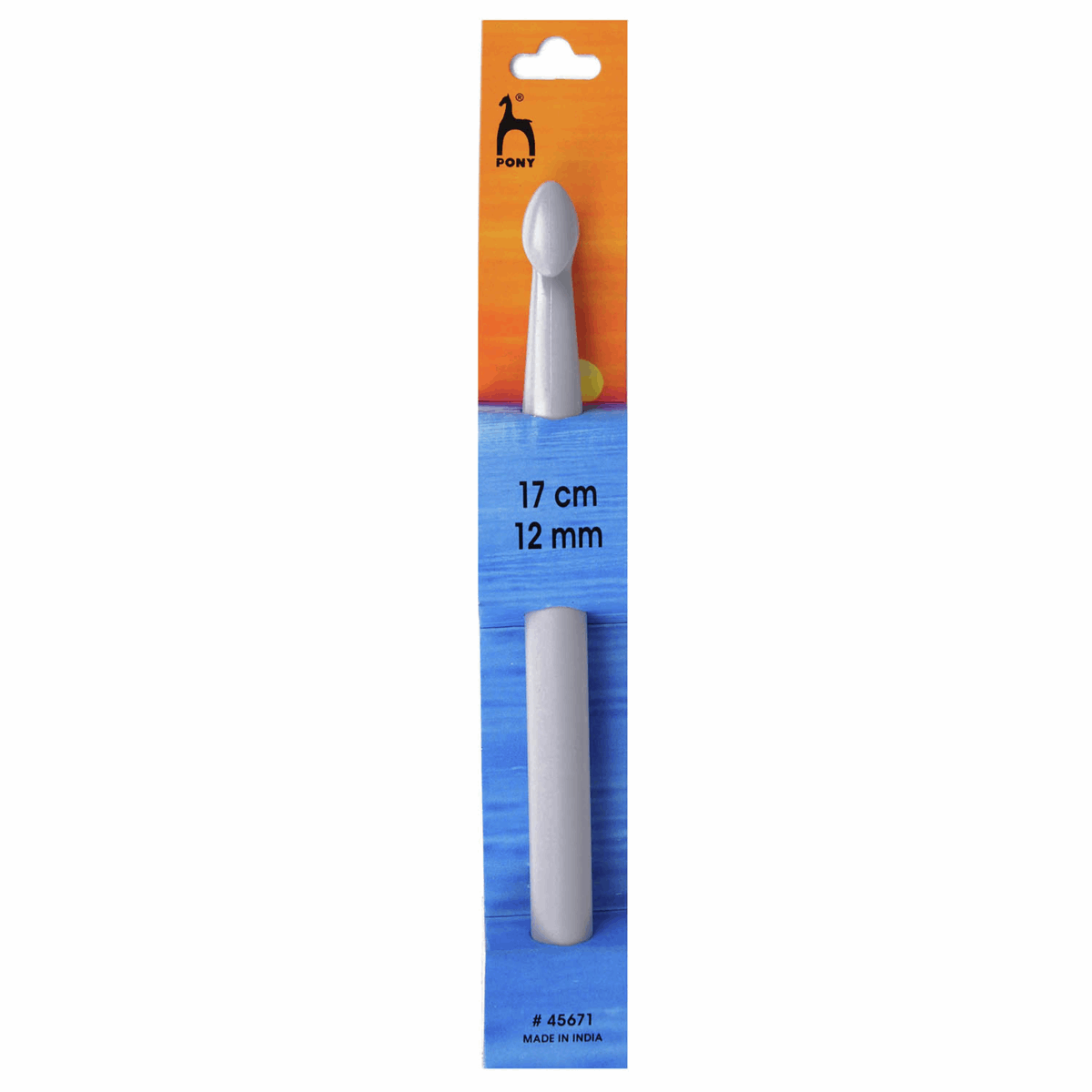 crochet hook aluminium 15 cm Pony
