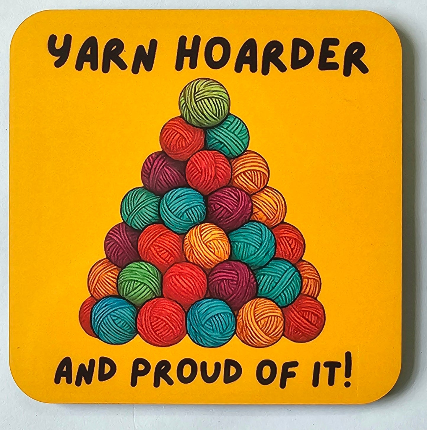 Knitting & crochet coasters