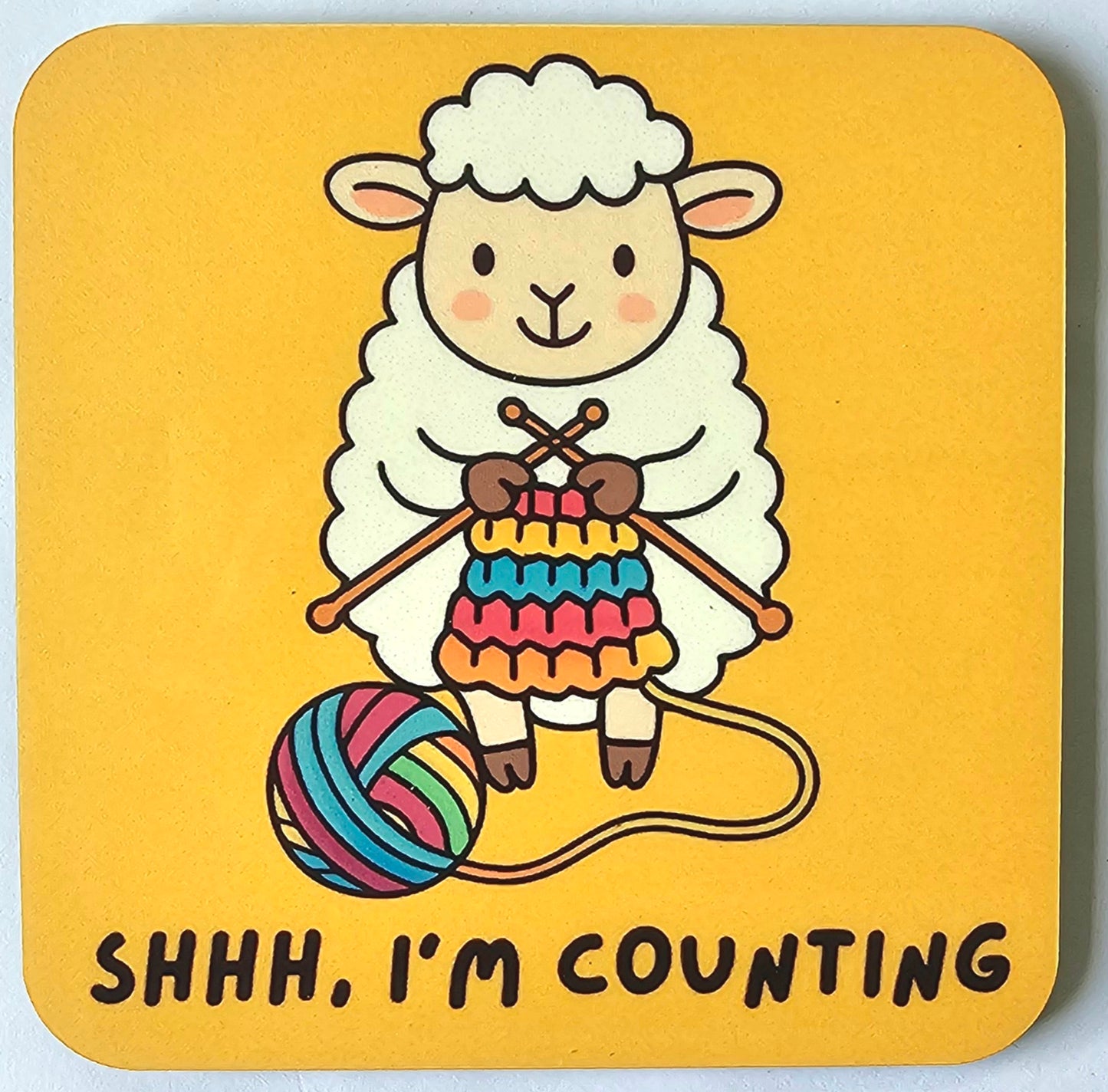 Knitting & crochet coasters