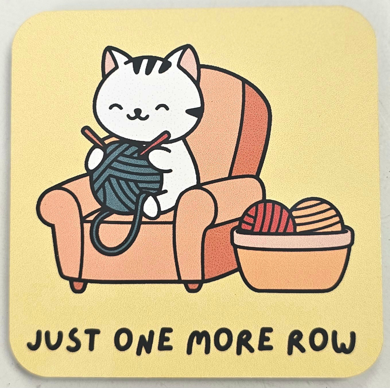Knitting & crochet coasters