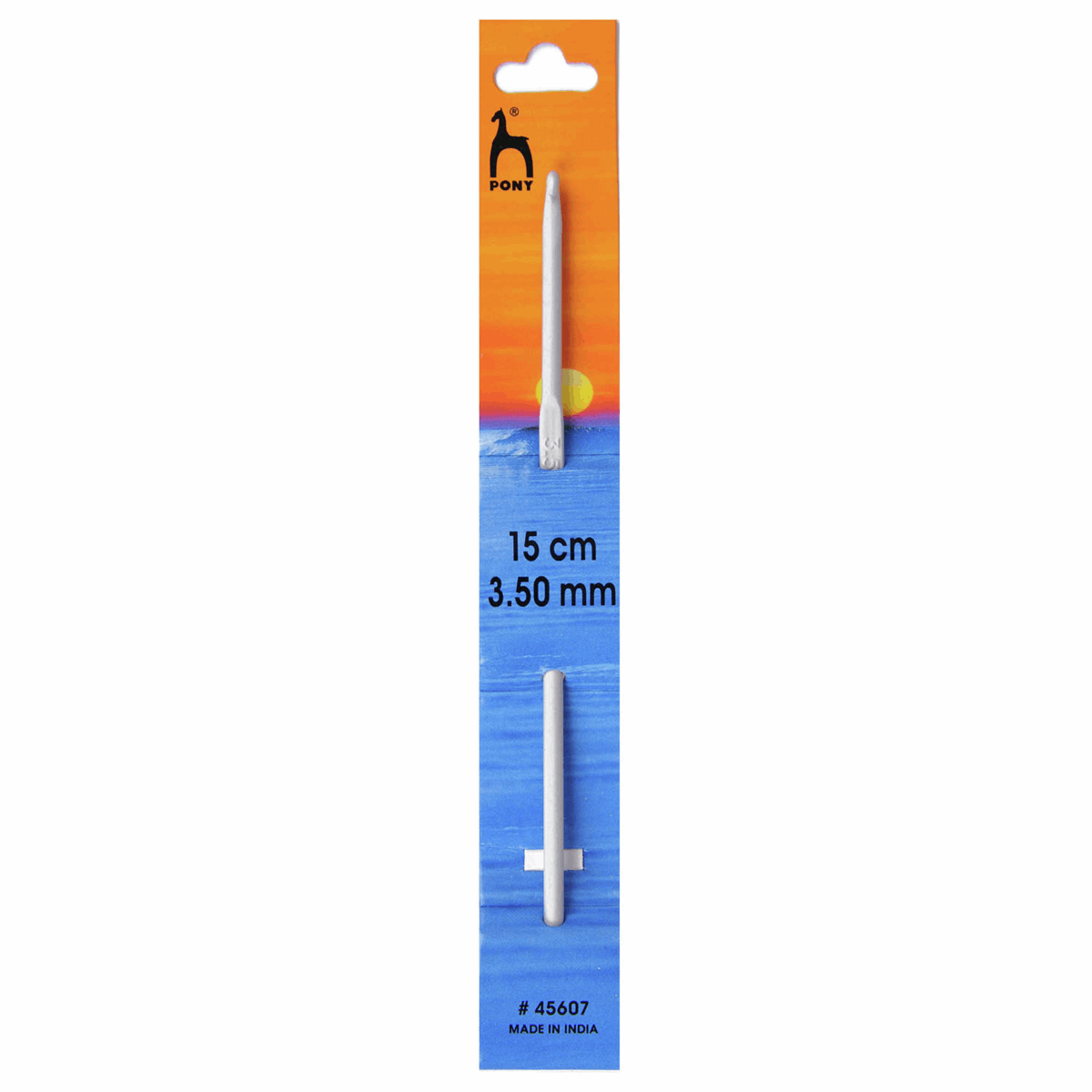 crochet hook aluminium 15 cm Pony