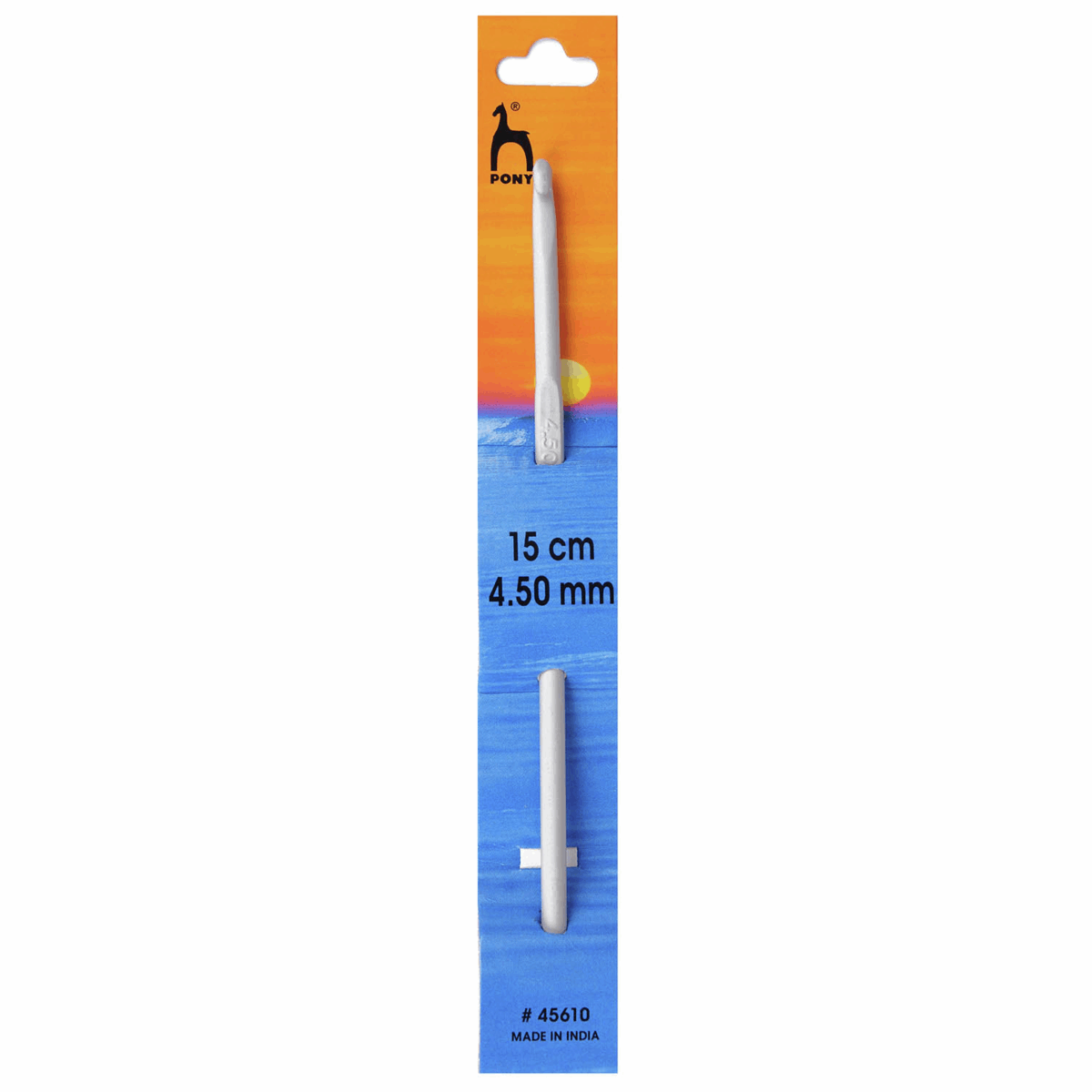 crochet hook aluminium 15 cm Pony