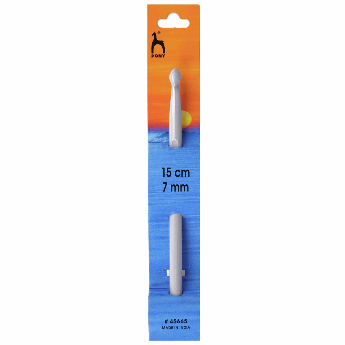 crochet hook aluminium 15 cm Pony