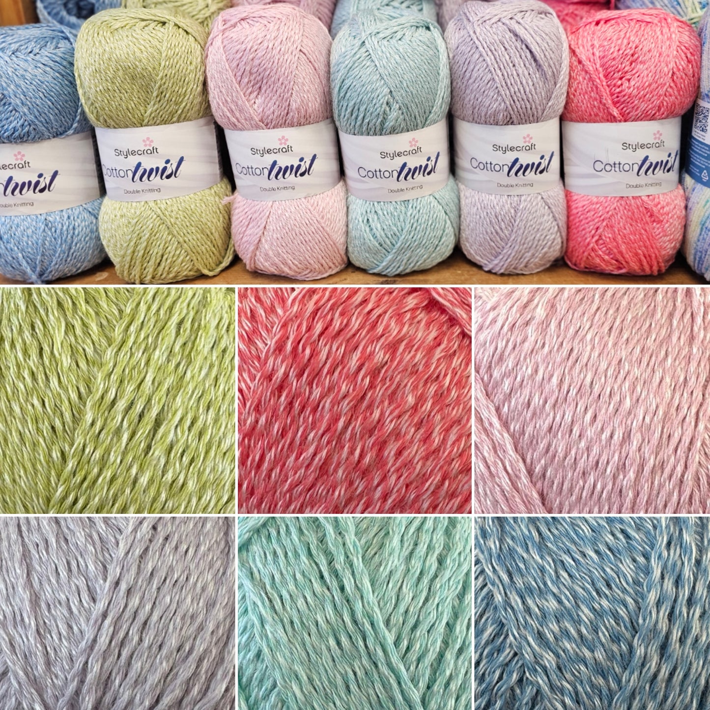 Cotton Twist DK NEW!