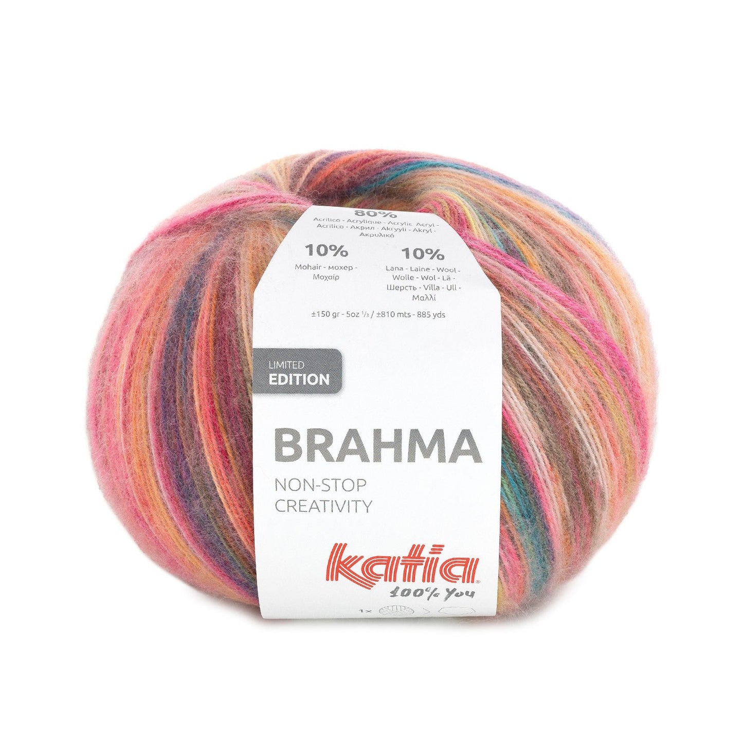 Brahma 80% Acrylic 10% Mohair 10% Wool lace