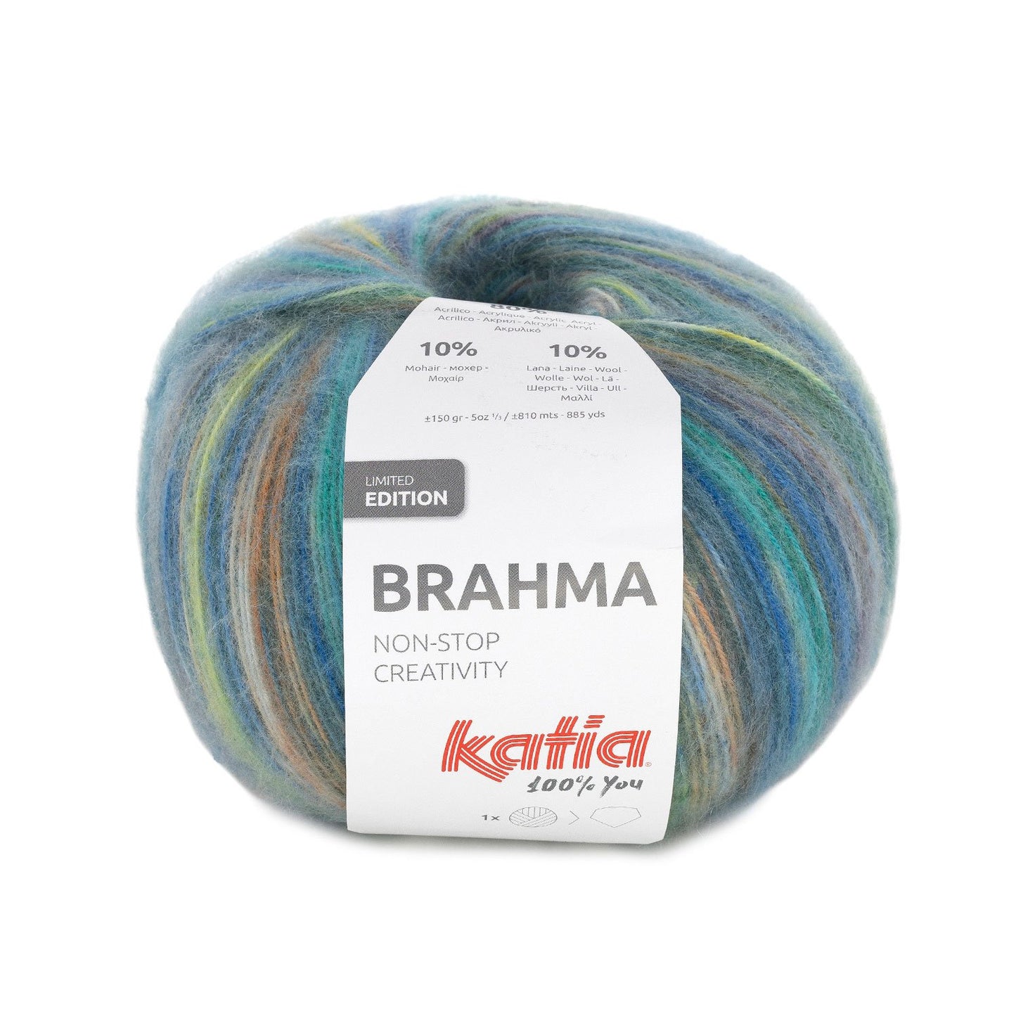 Brahma 80% Acrylic 10% Mohair 10% Wool lace