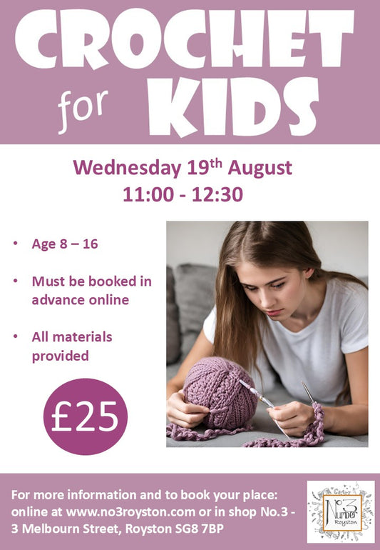 Kids Crochet Summer Workshop