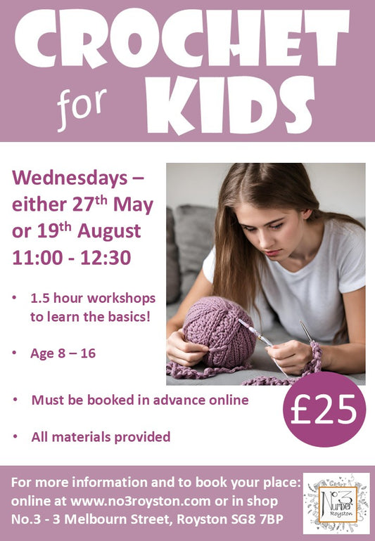 Kids Crochet Summer Workshop