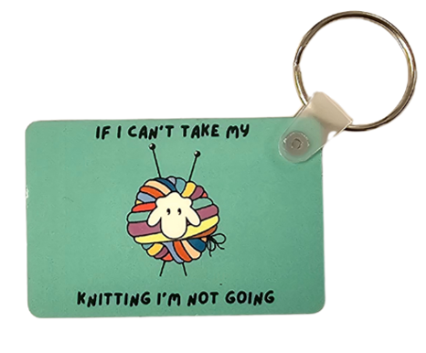Knitting & crochet keyrings