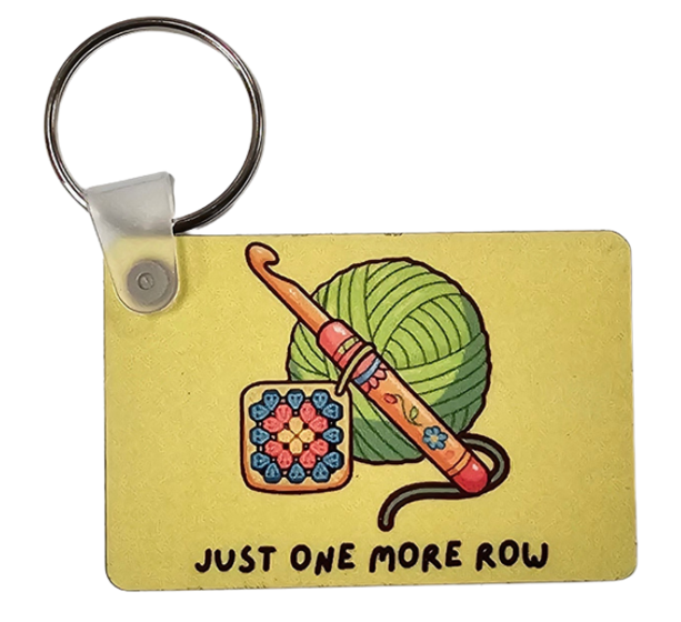 Knitting & crochet keyrings