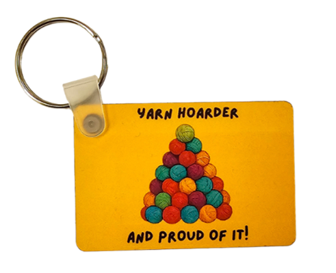 Knitting & crochet keyrings