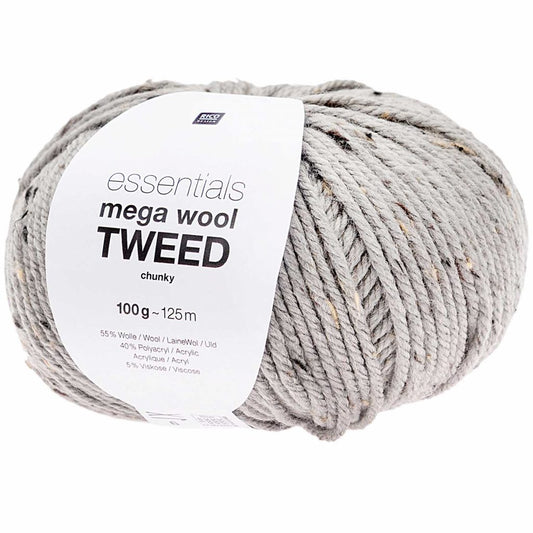 Mega Wool Tweed Chunky