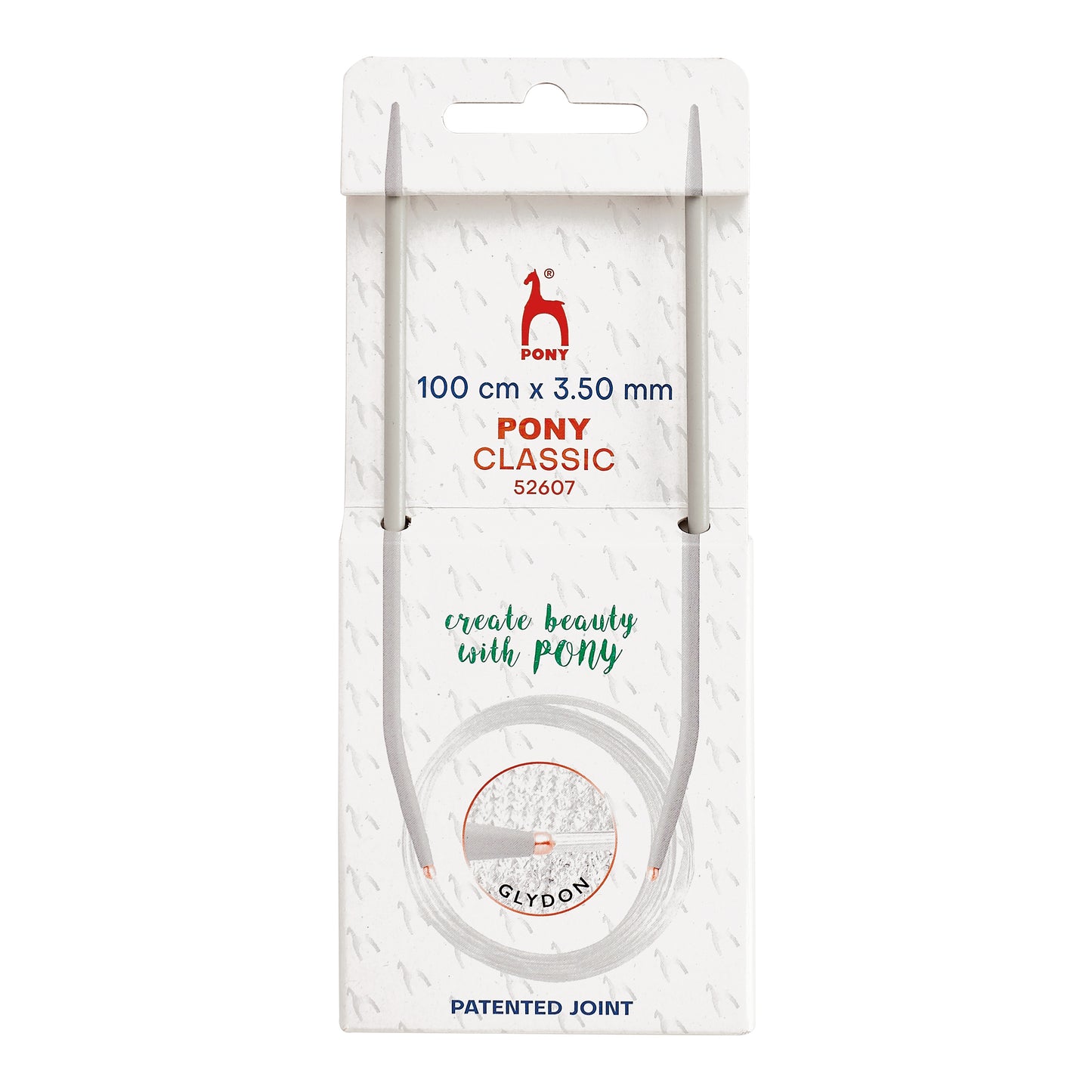 100 cm knitting needles circular fixed Pony Classic