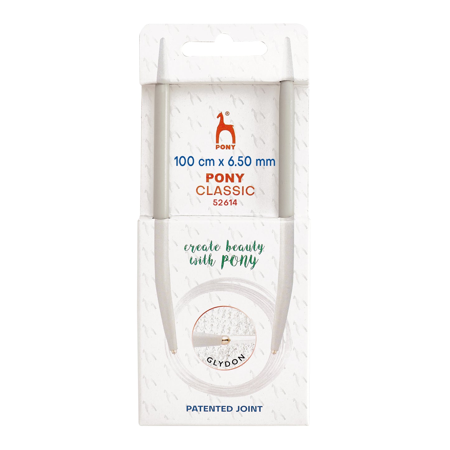100 cm knitting needles circular fixed Pony Classic