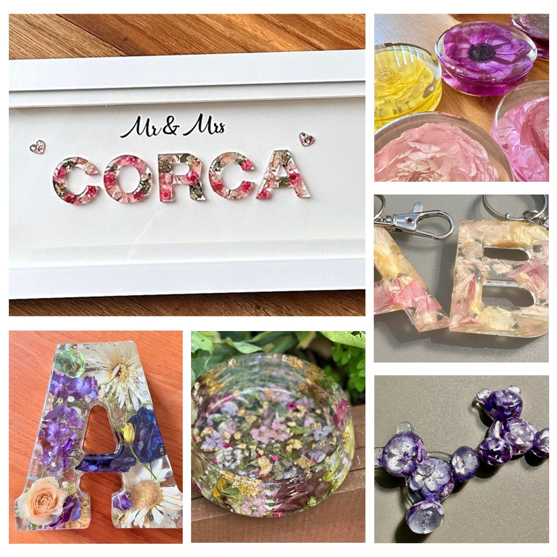 Personalised Flower Preservations - home decor