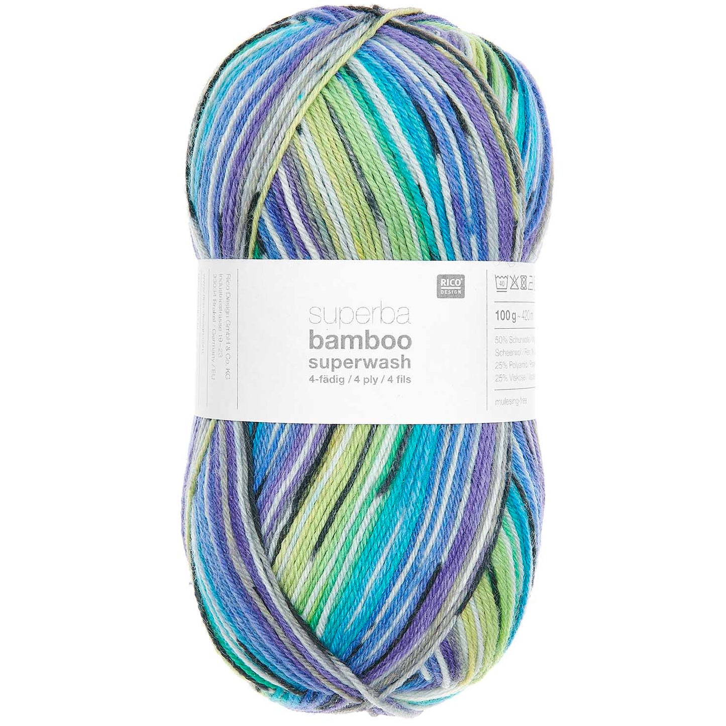 socks bamboo rainbow Rico