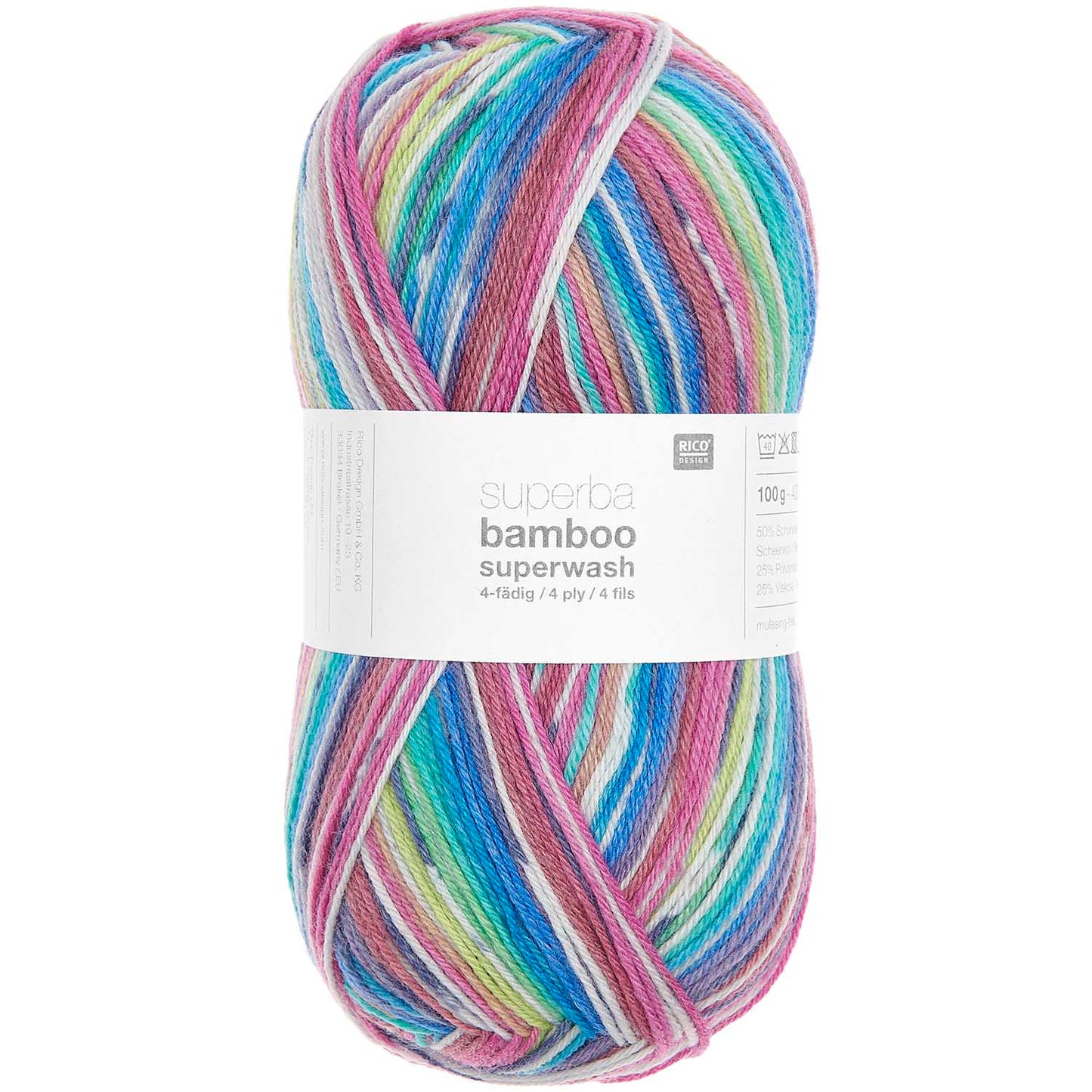 socks bamboo rainbow Rico