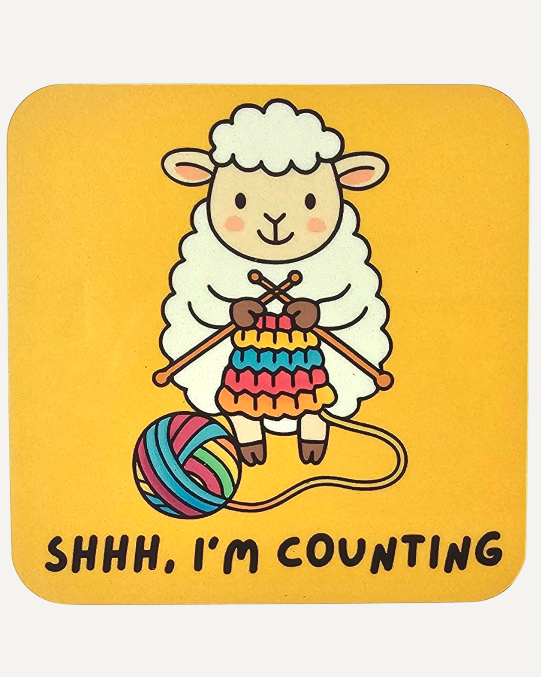Knitting & crochet coasters
