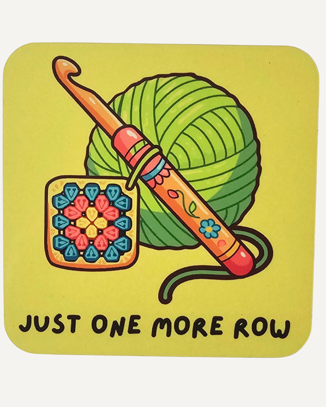 Knitting & crochet coasters