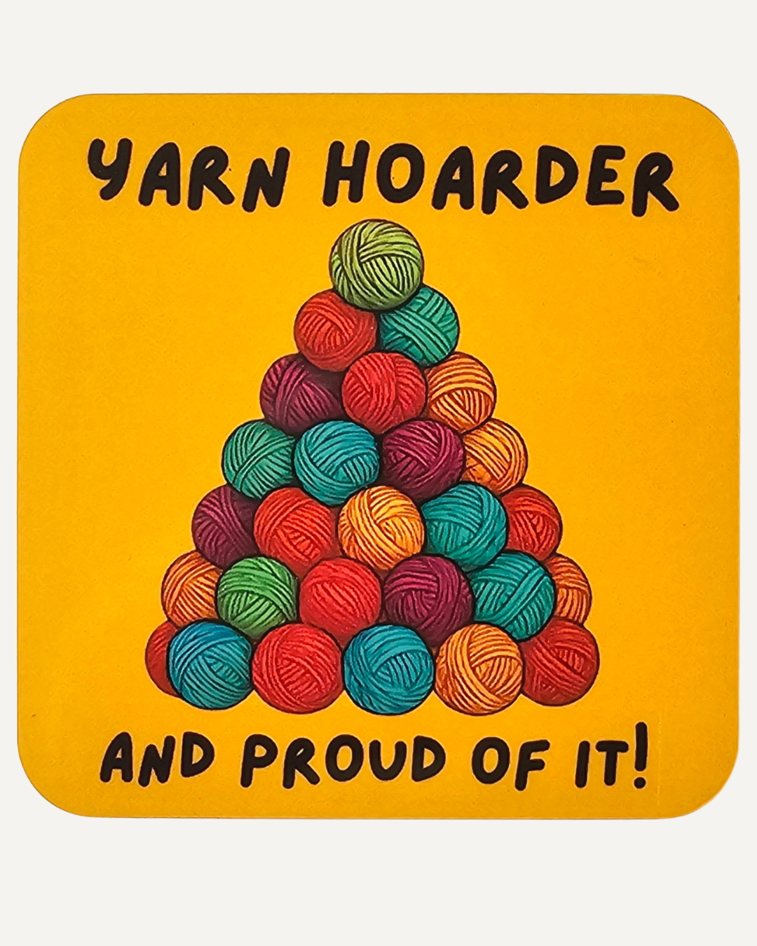 Knitting & crochet coasters