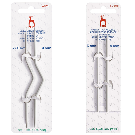 Cable stitch needle