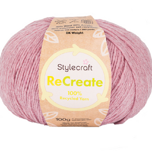 Recreate 100% recycled yarn - dk